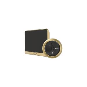 Ezviz Dp2C (Oro) Videospioncino Wireless Full HD Display 4.3" Sensore Infrarossi Pir Audio E Video Bidirezionale