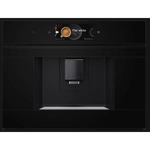 BOSCH Macchina del Caffè Automatica ad Incasso, Serie 8, h 45 cm, Vetro Nero - CTL7181B0