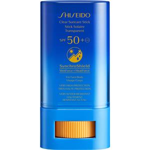 SHISEIDO Clear Suncare Stick SPF50+ Protettivo Trasparente Viso e Corpo 20 gr