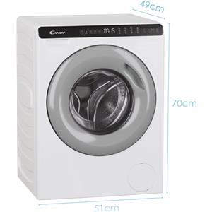 Ⓜ️🔵🔵🔵 Candy CW50-BP12307G-S MiniAqua - [📦🚨Spedizione immediata!🚚💨] Lavatrice MINI, 5 kg, alta solo 70 cm e larga 51, 1200 RPM, Classe A, Bianco, 12 programmi, LA PIÙ PICCOLA LAVATRICE DA 5 KG!