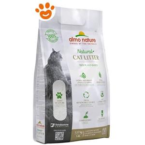 Almo Nature Cat Litter Lettiera Agglomerante Vegetale per Gatti - Confezione Da 4,54 Kg - CONFEZIONE RISPARMIO