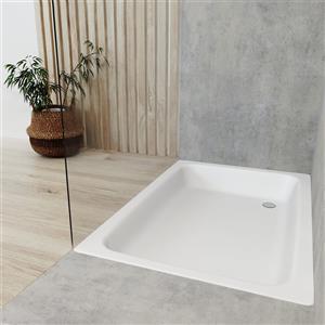 KALDEWEI SANIDUSCH piatto doccia rettangolare, 331600010001, 549 SANIDUSCH bianco [Piatti Doccia > Piatti Doccia Rettangolari]