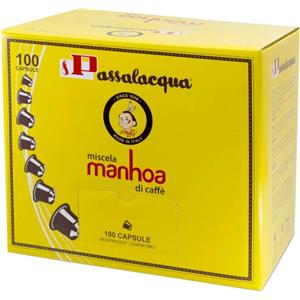Passalacqua - Caffè Manhoa, Box 100 Capsule Nespresso
