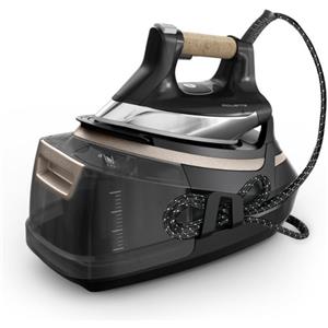 Rowenta - Eco Steam Pro 2800 W 1,3 L Piastra Microsteam 400 HD 3De Laser - Beige, Nero