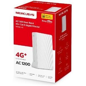 Mercusys Router Wireless 4G+ Cat6 LTE Wi-Fi AC1200 Dual Band Mercusys MB230-4G