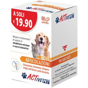 F&F Srl ACTIVE PET ARTICOLAZIONI 60CPR