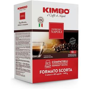 KIMBO 014498 NAPOLI 80 PZ. COMP. NEPRESSO