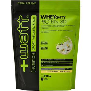 +WATT WHEYGHTY PROTEIN 80 BUSTA DA 750 GRAMMI Vaniglia
