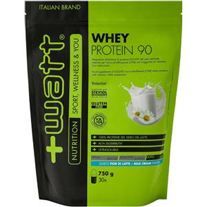+WATT WHEY PROTEIN 90 DOYPACK DA 750 GRAMMI Fior Di Latte