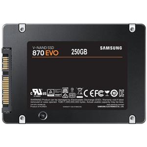 Samsung 870 EVO 250 GB Nero