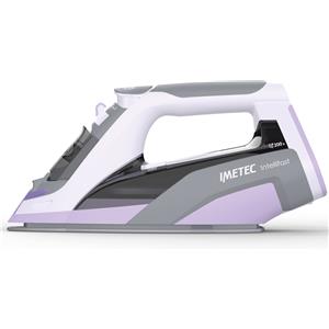 Imetec Ferro a vapore Intellifast, Tecnologia Intelli System, Piastra Ceramic Diamond, 2400 W, Colpo Vapore 200 g
