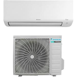 Daikin Climatizzatore 9000 Btu Inverter Monosplit Condizionatore con Pompa di Calore Classe A++/A+ R32 (Unità Interna + Unità Esterna) - ATXC25D + ARXC25D Siesta