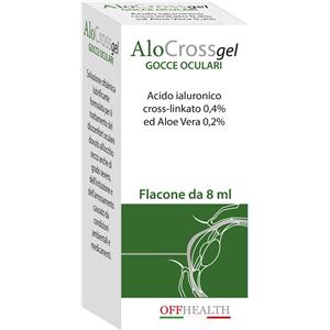 OFF ITALIA Srl ALOCROSS GOCCE OCULARI ACIDO IALURONICO CROSS-LINKATO 0,2% E ALOE VERA 8 ML
