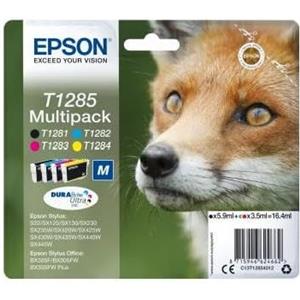 EPSON C13T12854012 Cartuccia Ink Originale Multicolore per Stylus S22 / SX125