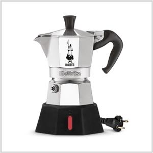 Bialetti Moka Elettrika caffettiera 2 Tazze elettrica in alluminio da viaggio campeggio
