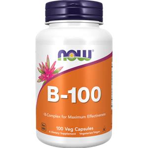 Now Foods Vitamin B-100 100 vcaps