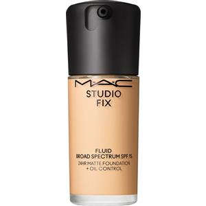 MAC Studio Fix Fluid Spf 15 - Fondotina Soft-matte, Effetto Seconda Pelle, Coprenza Naturale Fino A 24 Ore 30 ML