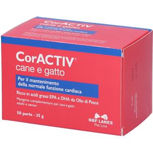 N.B.F. LANES Srl CORACTIV Mangime Complementare Cane Gatto 50 Perle