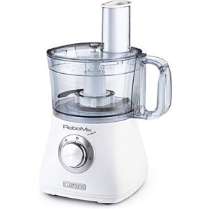 Ariete 1769 Robomix Compact Robot da cucina 2 Litri Set Accessori per Tritare, Affettare, Montare, Impastare, Emulsionare 500 Watt Bianco