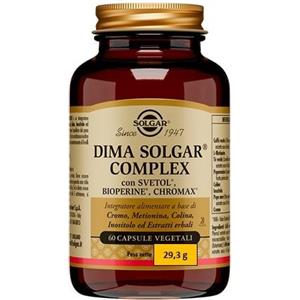 SOLGAR IT. MULTINUTRIENT SPA Solgar Dima Complex Integratore Drenante Dimagrante 60 Capsule