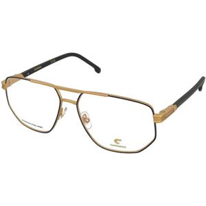 Carrera Carrera 1141 I46 | Occhiali da Vista Graduati | Unisex | Metallo | Quadrati | Oro | Adrialenti