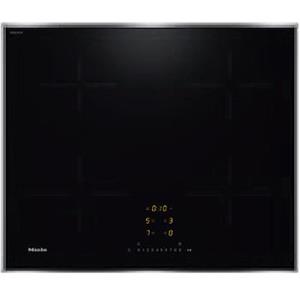 MIELE PIANO INDUZ 60CM 4ZONE NERO BORDO INOX KM7221FR
