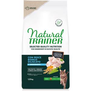 Natural Trainer Selected Gatto Sterilised Pesce 1.25KG