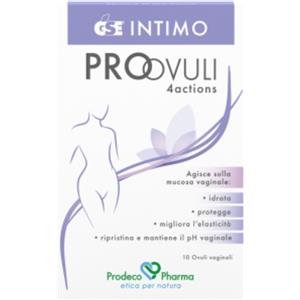 Gse Intimo Proovuli 4 Actions Ovuli Vaginali Protettivi E Lenitivi 10 Ovuli
