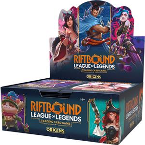 Riftbound League of Legends League of Legends Riftbound Set One Origin booster box 24 bustine versione Inglese