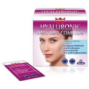 Winter Hyaluronic Face Lift complex Integratore Alimentare a Base di Collagene, Acido Ialuronico Coenzima Q10 30 Bustine