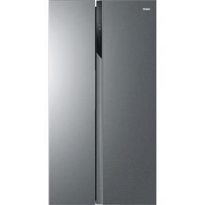 Haier Frigorifero Americano Side by Side No Frost Inverter 528 litri Classe E Colore Gentle Silver - HSR3918ENPG Serie 3