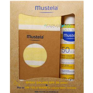 Mustela Kit Latte Solare Spray 200 ml + Telo Mare