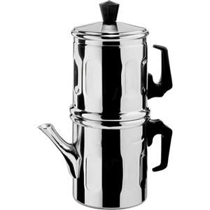 Ilsa Diamante Caffettiera Napoletana In Alluminio
