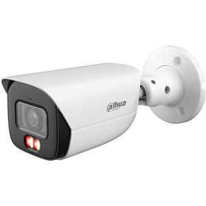 Dahua Technology IPC-HFW3449E-S-IL - Telecamera IP Bullet 4MP Dahua AI Lite con IR 50m, Ottica 2.8mm, PoE, WDR, Slot MicroSD e IP67 da esterno - Dahua