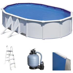 Gre Fidji Ovale 500x300x120cm - Piscina fuori terra in acciaio