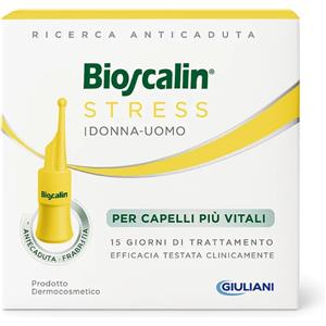 BIOSCALIN STRESS ANTICADUTA 7 FIALE MONODOSE - INTEGRATORE ALIMENTARE