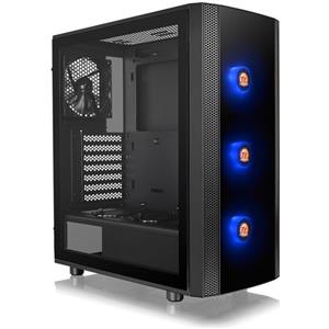 THERMALTAKE Case Thermaltake Versa J25 TG RGB Nero Vetro Temperato Midi Tower