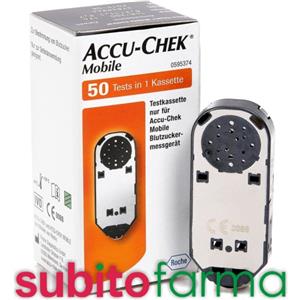 ROCHE DIABETES CARE ITALY SPA ROCHE ACCU-CHEK MOBILE 50 TEST- ACCU CHEK