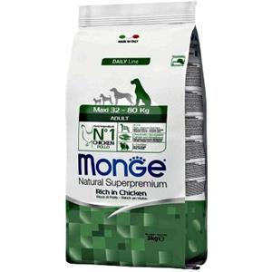 MONGE CANE CROCCHETTA MAXI ADULT POLLO 3 KG