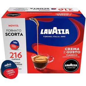Lavazza A Modo Mio capsule caffè Crema e Gusto, 216 Capsule