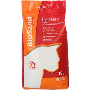 Antica Farmacia Orlandi LETTIERA BIOSAND SUPER AGGLOMERANTE BIANCA 15 LT