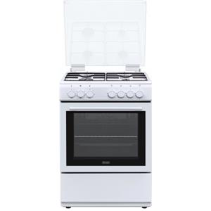 Delonghi DL664EW Cucina Gas 4 Fornelli con forno Elettrico da 60 cm Bianco