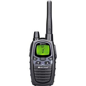 MIDLAND G7 PRO-1 RADIO+CARICATORE MURO+4 BATT 1800MAH-2018 Walkie Talkie Singolo