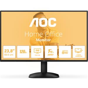 Aoc monitor 23,8 led ips fhd 16:9 4ms 300 cdm 120hz, vga/hdmi
