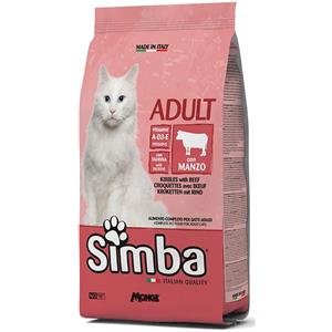 SIMBA Monge Simba Croccantini con Manzo 20kg - Gatti Adulti