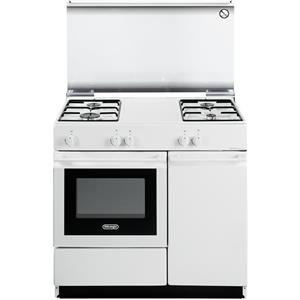 De'Longhi Cucina a Gas SGW854NM 4 Fuochi Forno 44L Bianca 86x50cm Classe B