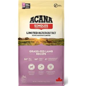 ACANA Singles Agnello allevato al pascolo - cibo secco per cani - 17 kg