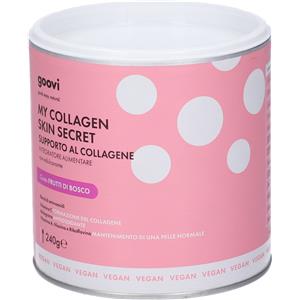 Goovi My Collagen Skin Secret Polvere Gusto Frutti di Bosco 240 g per soluzione orale