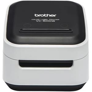 Brother Stampante per etichette/CD Brother VC-500W stampante etichette (CD) ZINK (Zero-Ink) A colori 313 x DPI 8 mm/s CZ Wi-Fi [VC500WZ1]