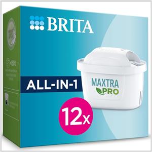 Brita Filtri per acqua MAXTRA PRO ALL IN 1 Pack 12 per 12 mesi di filtrazione